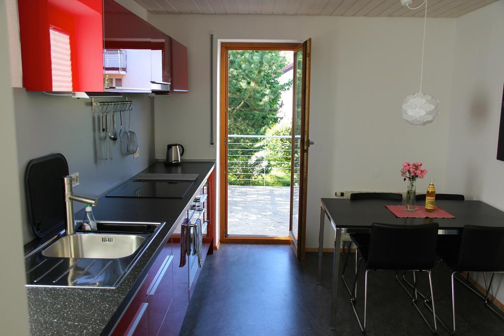 Ferienwohnung Bluetenweg Kluftern 프리드리히스하펜 객실 사진